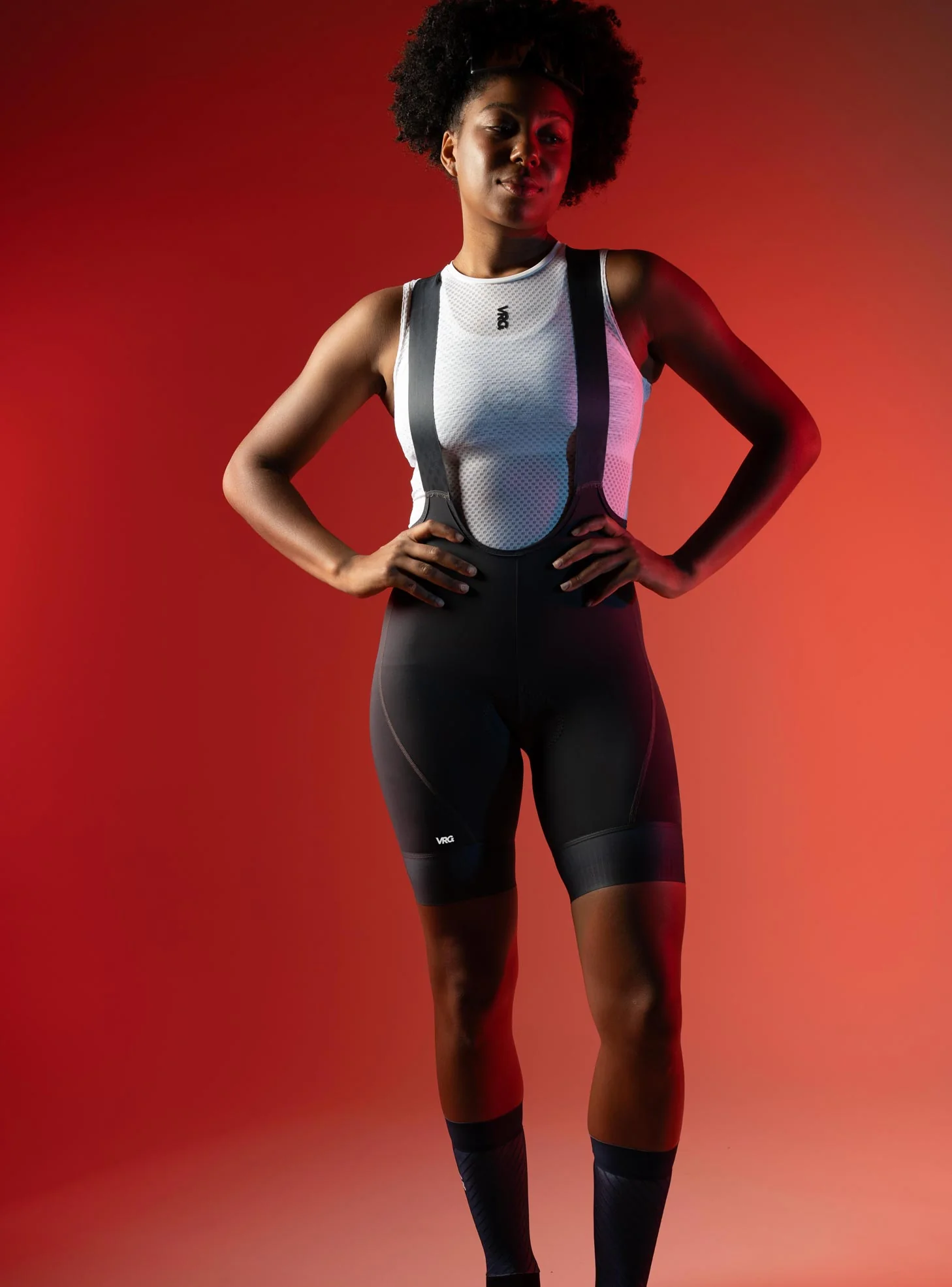 309 VRG BIB SHORT BLACK - WOMEN - Image 6