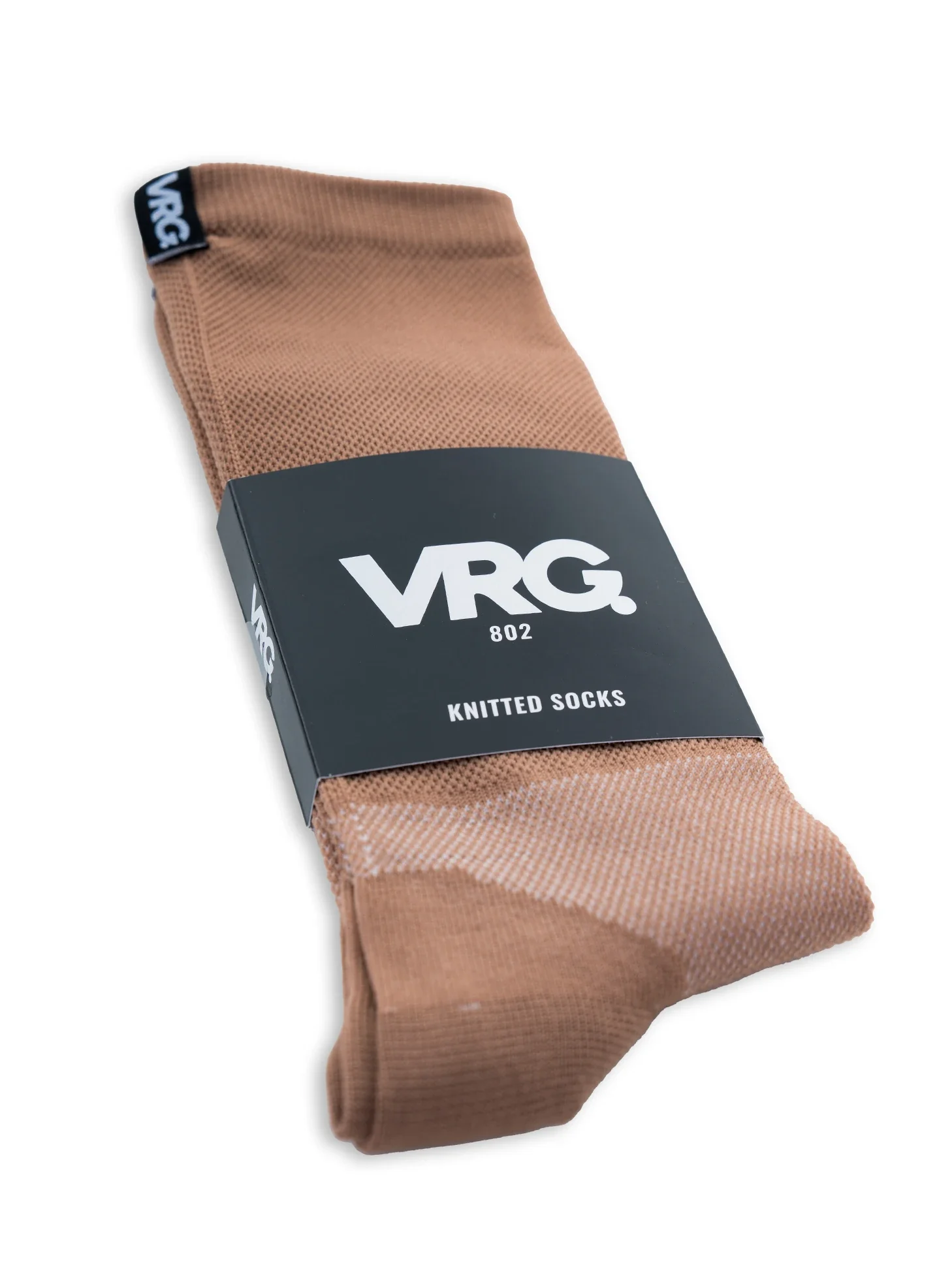 802 VRG SOCKS CHOCOLATE - Image 3