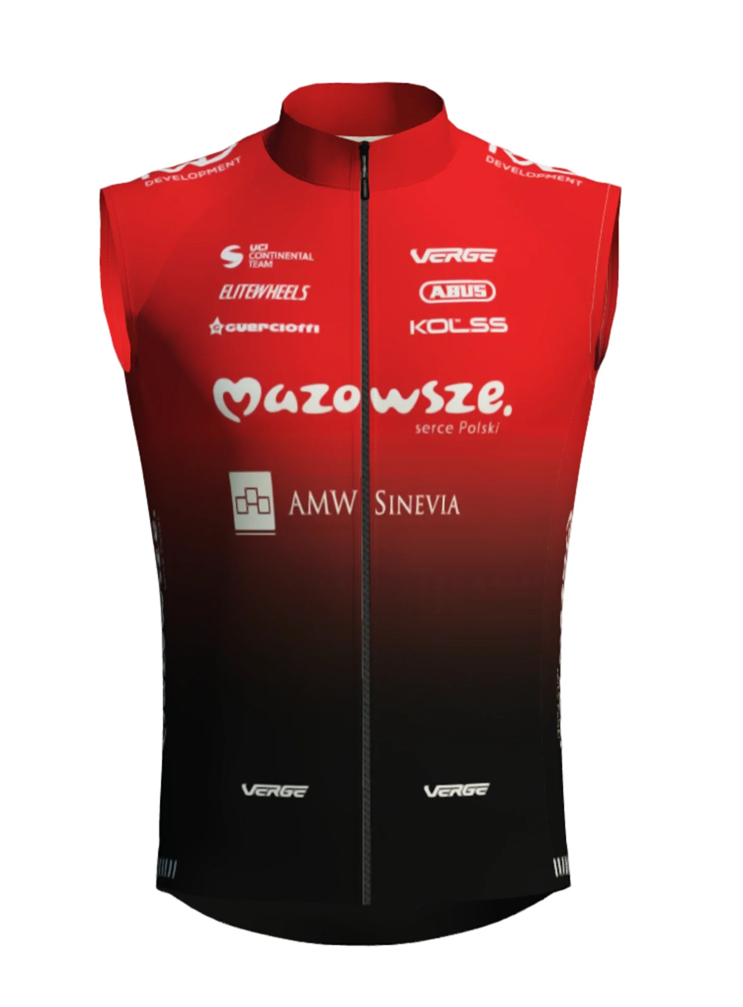 MAZOWSZE SERCE POLSKI OFFICIAL TEAM FLIGHT VEST - WOMEN