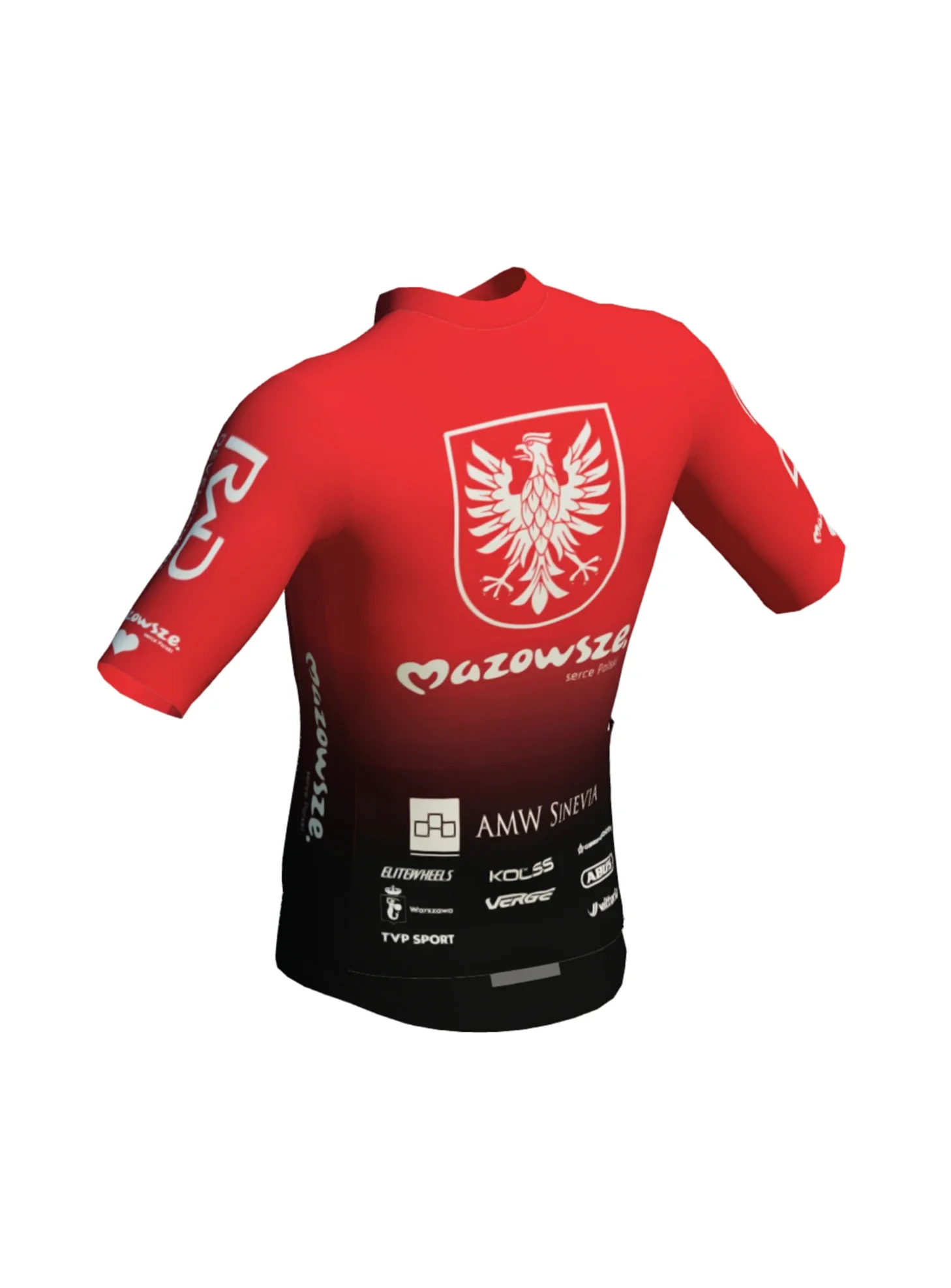 MAZOWSZE SERCE POLSKI OFFICIAL TEAM STRIKE 4.0 JERSEY - WOMEN - Image 4