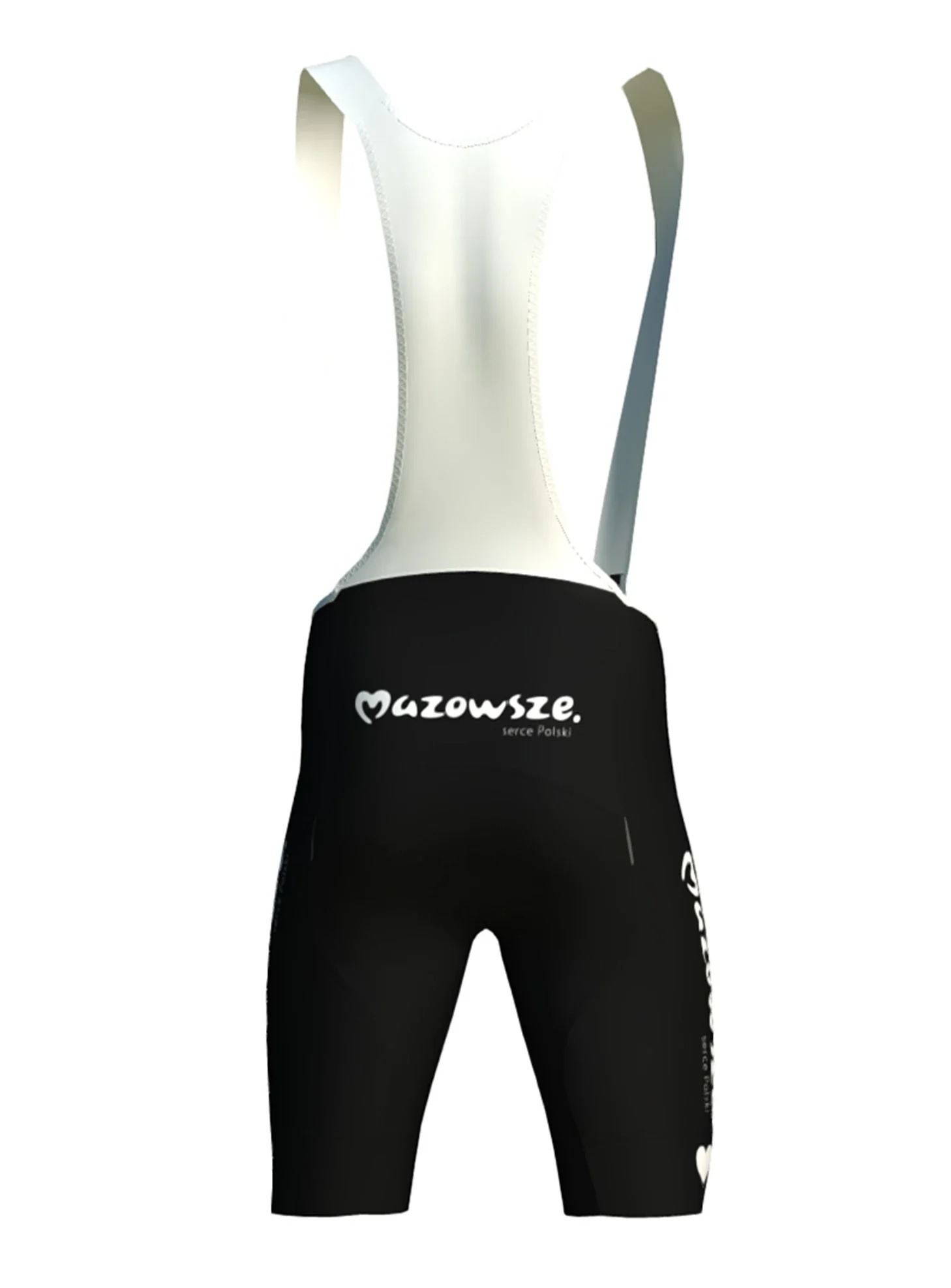MAZOWSZE SERCE POLSKI OFFICIAL TEAM STRIKE PV BIB SHORTS - WOMEN - Image 2