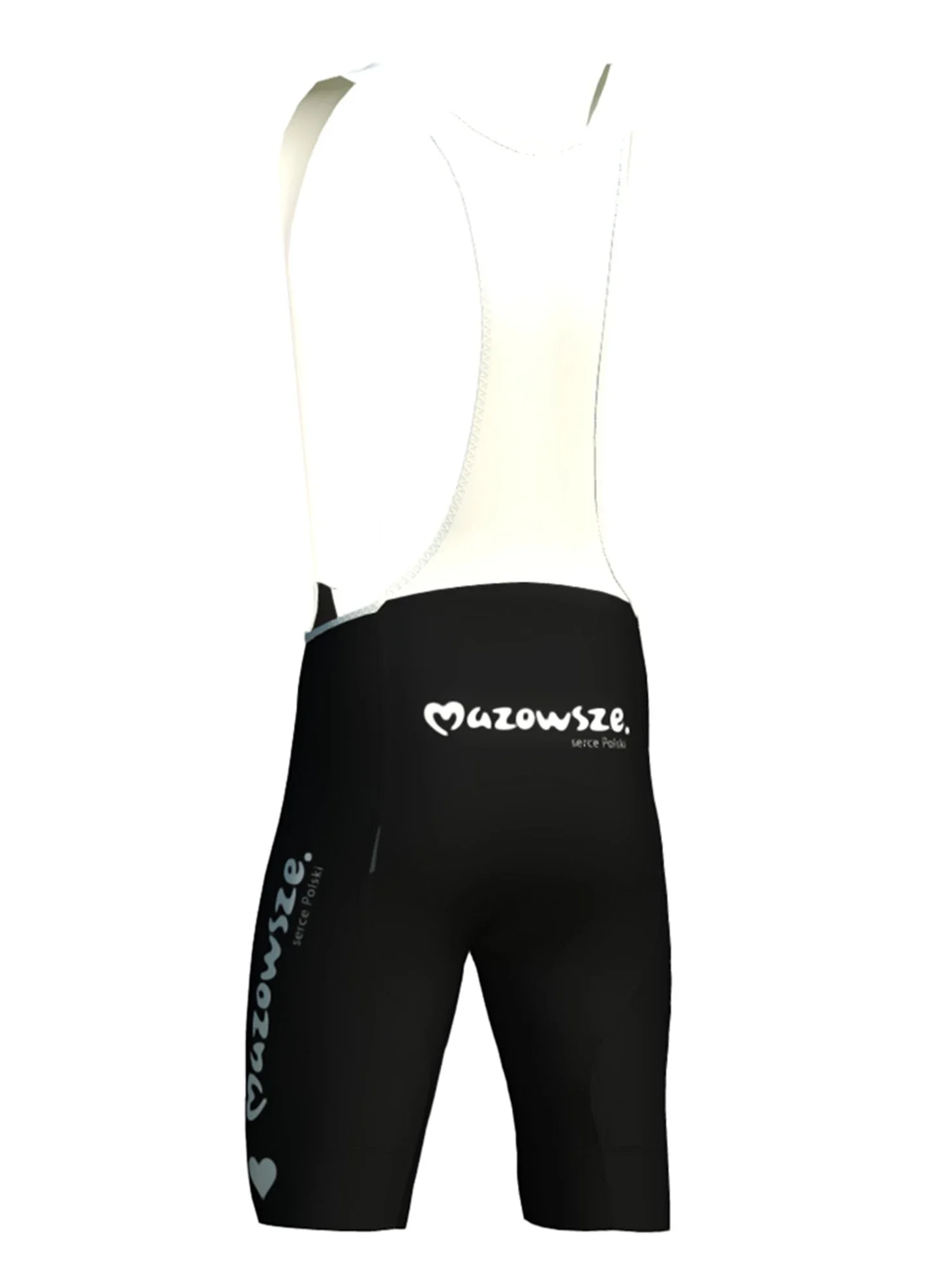 MAZOWSZE SERCE POLSKI OFFICIAL TEAM STRIKE PV BIB SHORTS - WOMEN - Image 4