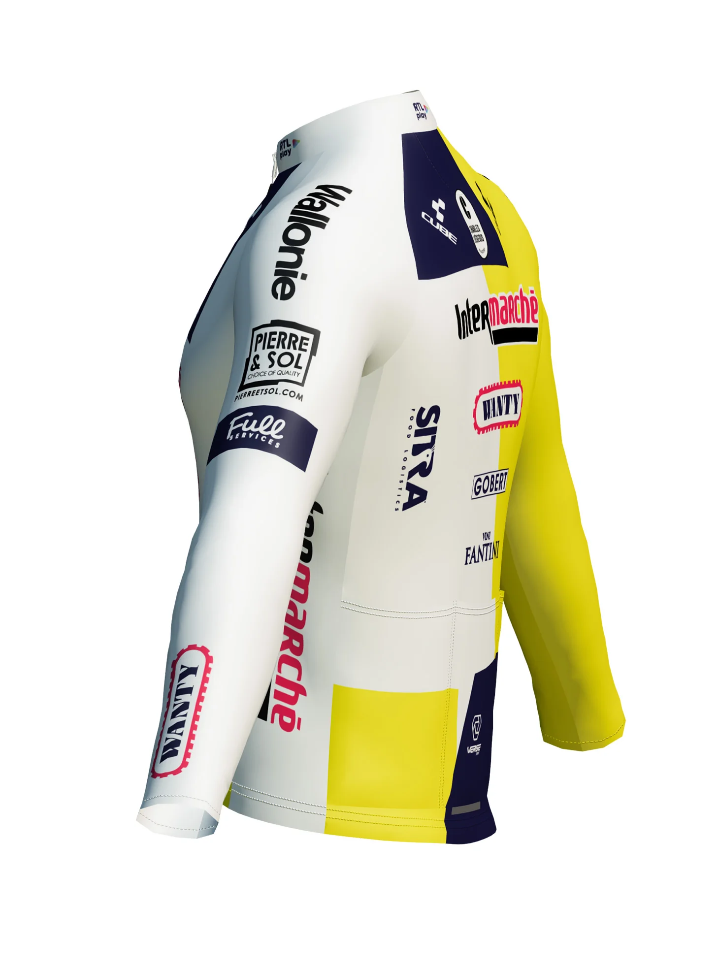 INTERMARCHÉ-WANTY OFFICIAL TEAM THERMAL LONG SLEEVE JERSEY - WOMEN - Image 3