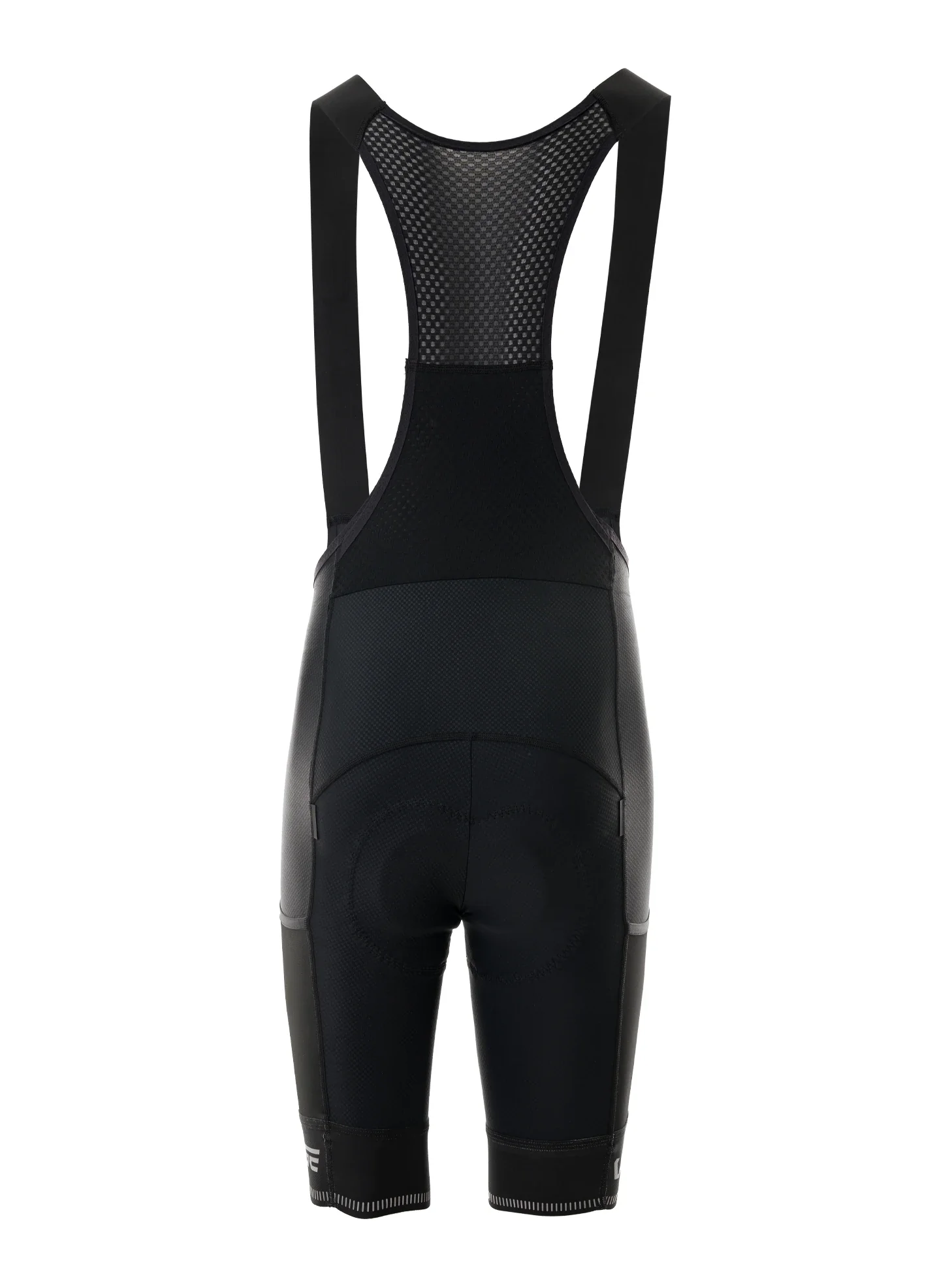 SOLIDS ADVENTURE CARGO BIB SHORTS - WOMEN - BLACK - Image 2