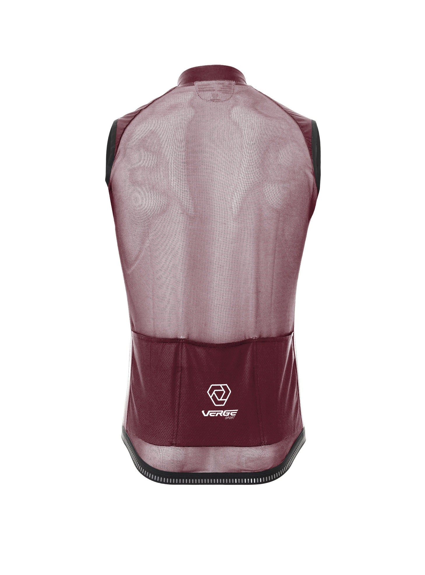 SOLIDS FLIGHT 4.0 VEST - MEN - BURGUNDY - Image 2